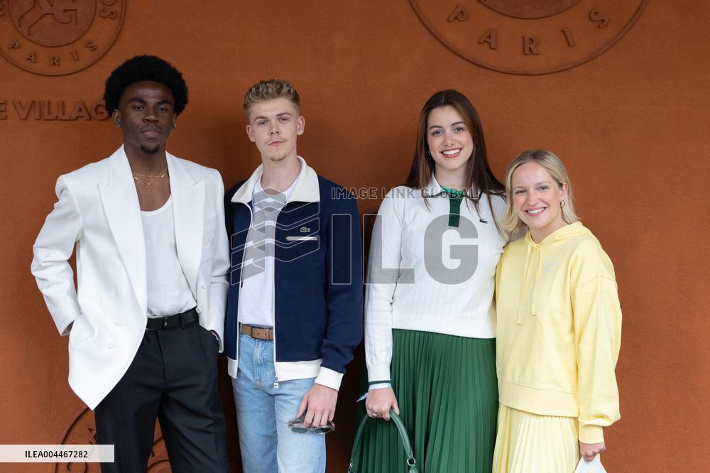 2025 French Open - Celebrities at Village Day 2 NB
