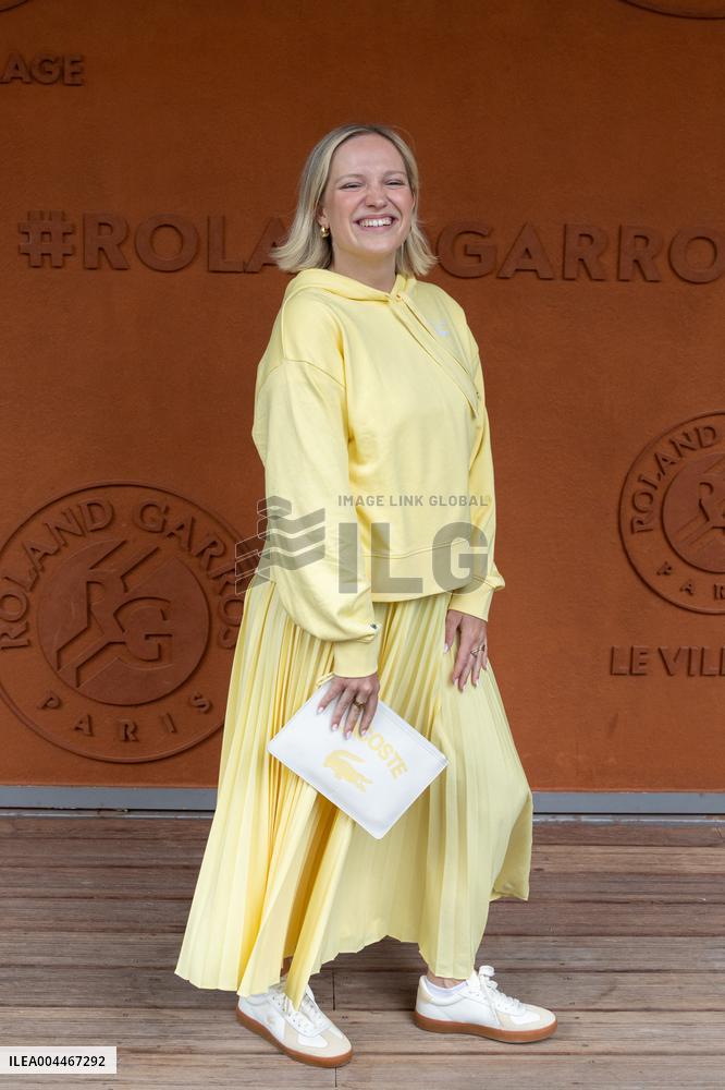 2025 French Open - Celebrities at Village Day 2 NB