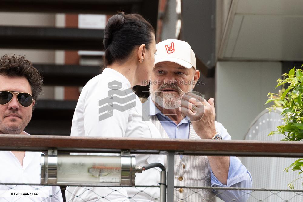 2025 French Open - Celebrities at Village Day 2 NB