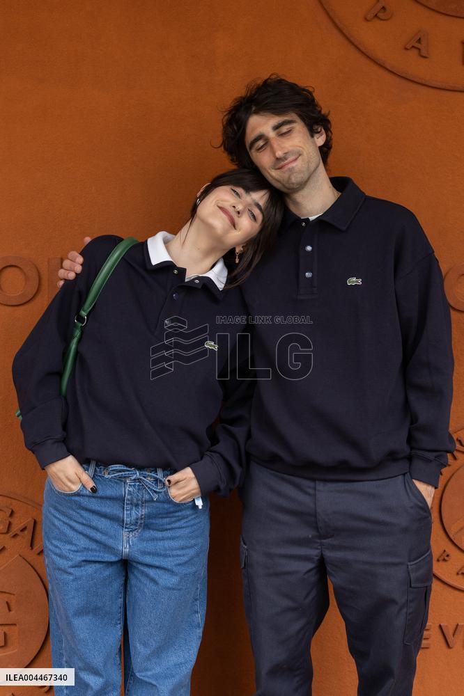 2025 French Open - Celebrities at Village Day 2 NB