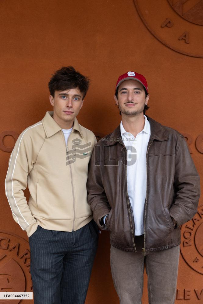 2025 French Open - Celebrities at Village Day 2 NB