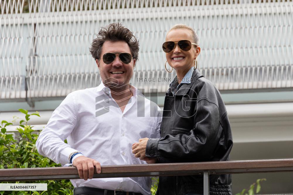 2025 French Open - Celebrities at Village Day 2 NB