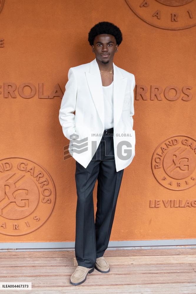 2025 French Open - Celebrities at Village Day 2 NB