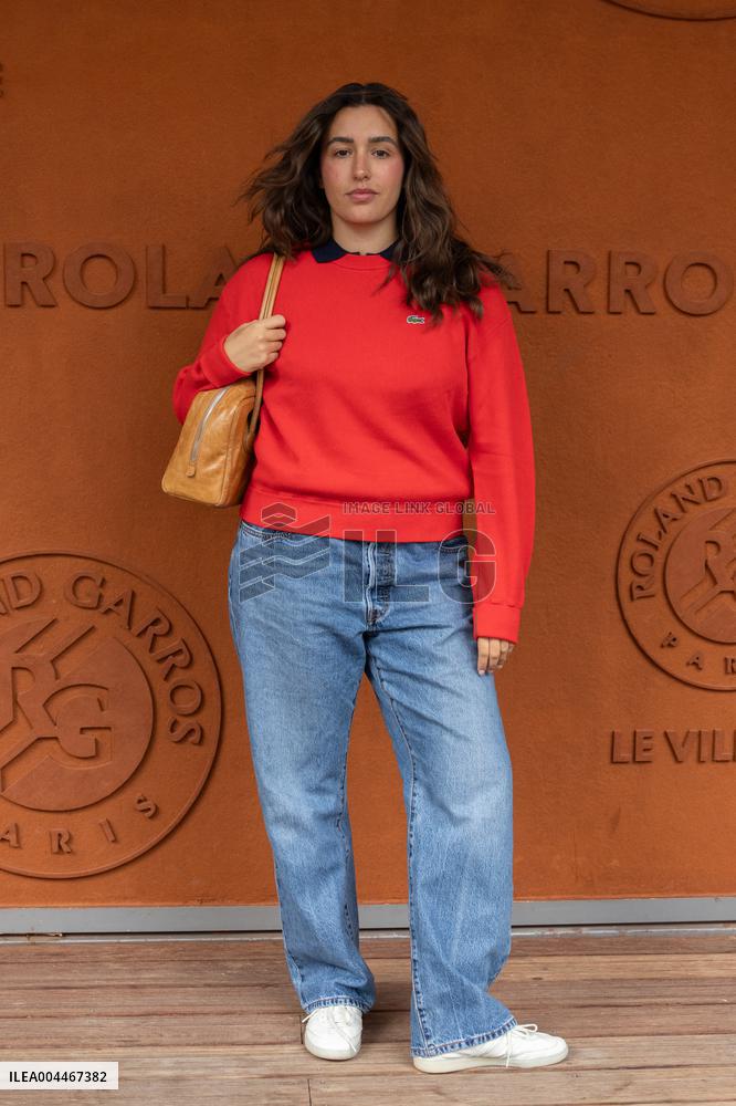 2025 French Open - Celebrities at Village Day 2 NB