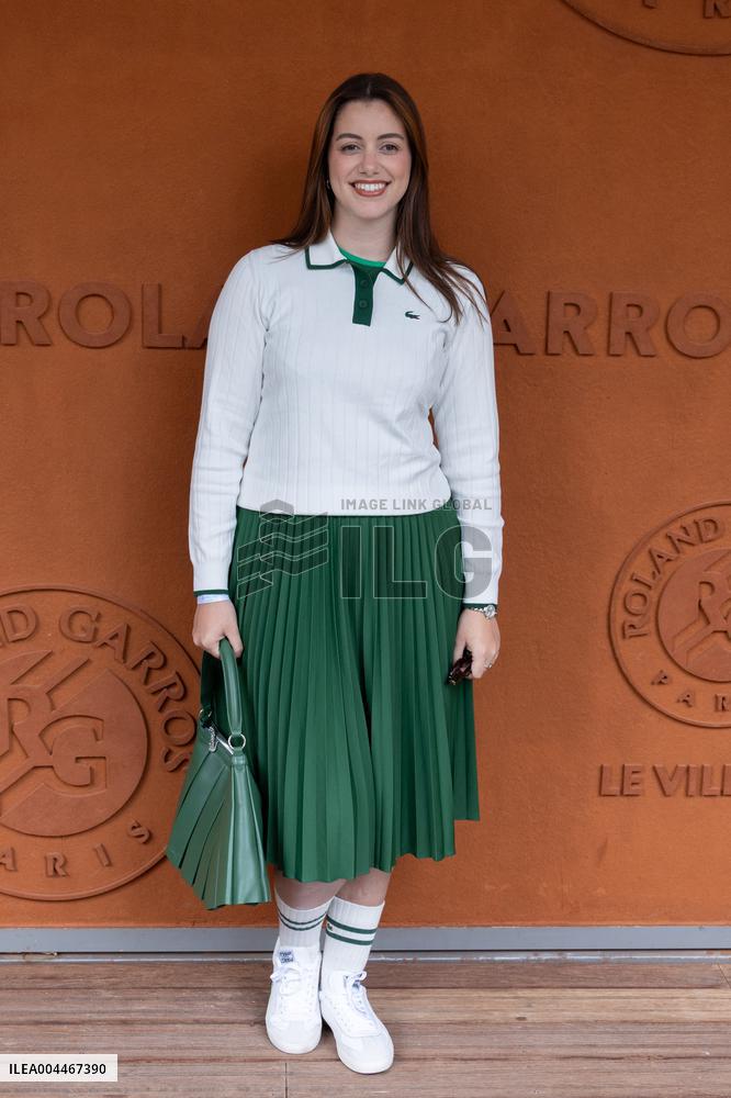 2025 French Open - Celebrities at Village Day 2 NB