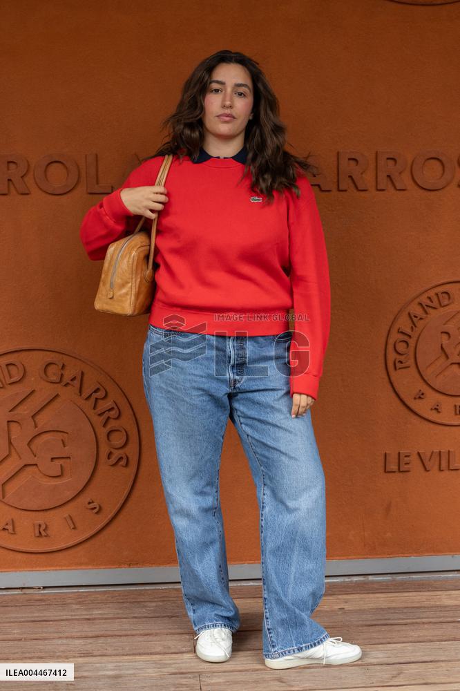 2025 French Open - Celebrities at Village Day 2 NB