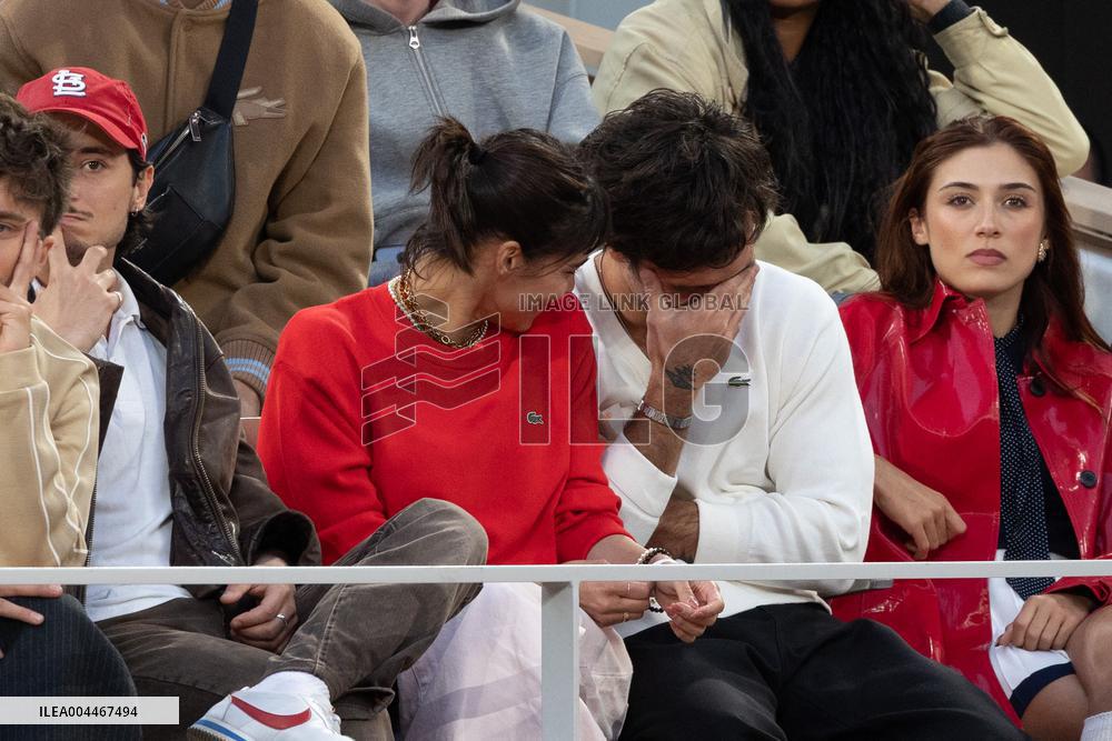 2025 French Open - Celebrities In Stand Day 2 NB