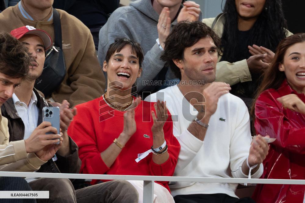 2025 French Open - Celebrities In Stand Day 2 NB