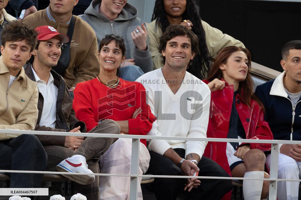 2025 French Open - Celebrities In Stand Day 2 NB