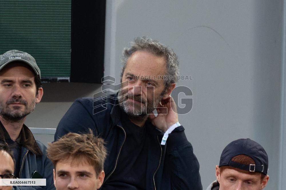 2025 French Open - Celebrities In Stand Day 2 NB