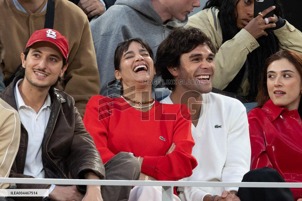 2025 French Open - Celebrities In Stand Day 2 NB