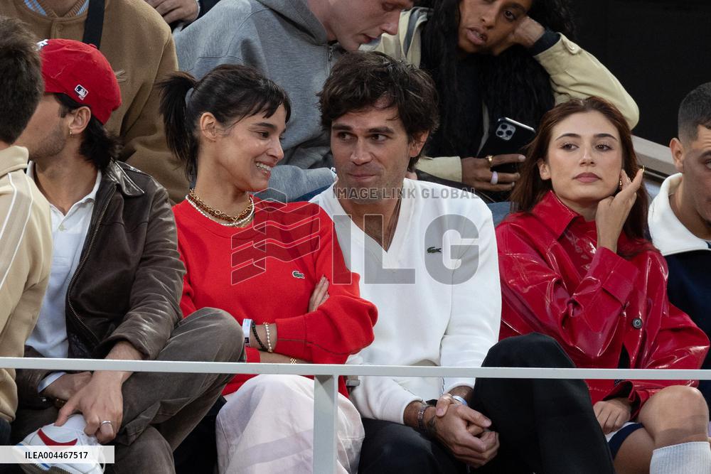 2025 French Open - Celebrities In Stand Day 2 NB