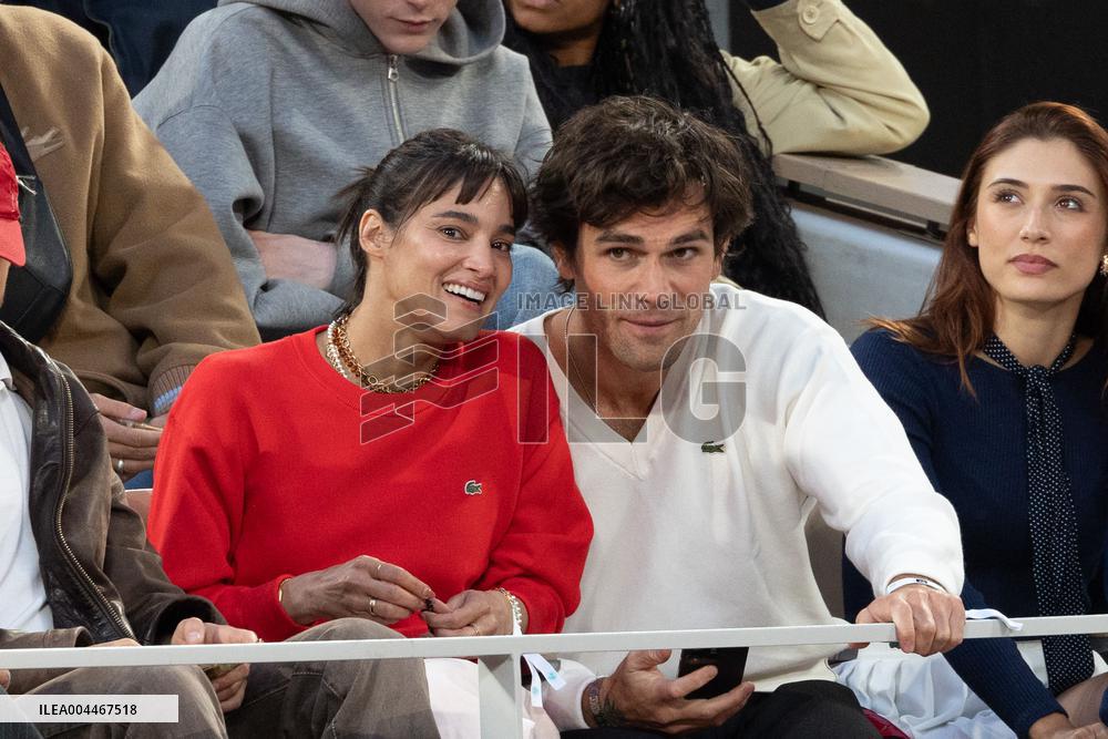 2025 French Open - Celebrities In Stand Day 2 NB