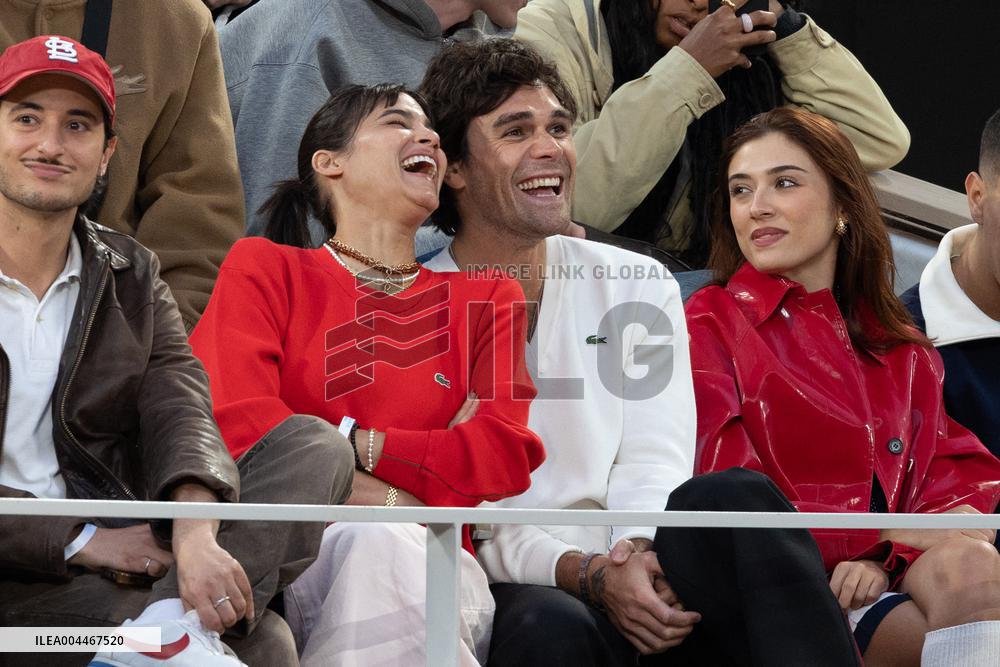 2025 French Open - Celebrities In Stand Day 2 NB