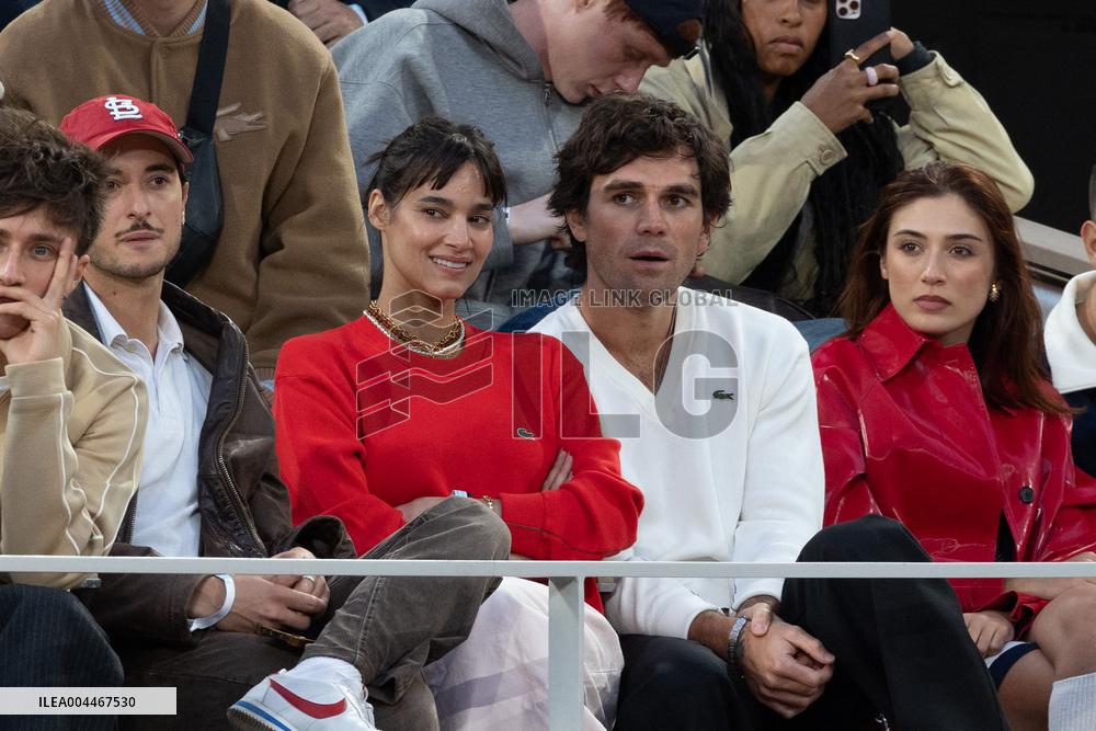 2025 French Open - Celebrities In Stand Day 2 NB