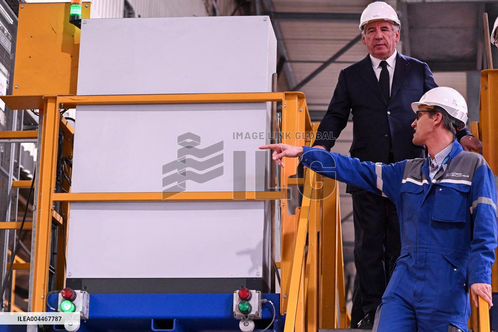 PM Bayrou Chairs A Interministerial Committee Of The Sea - Saint-Nazaire