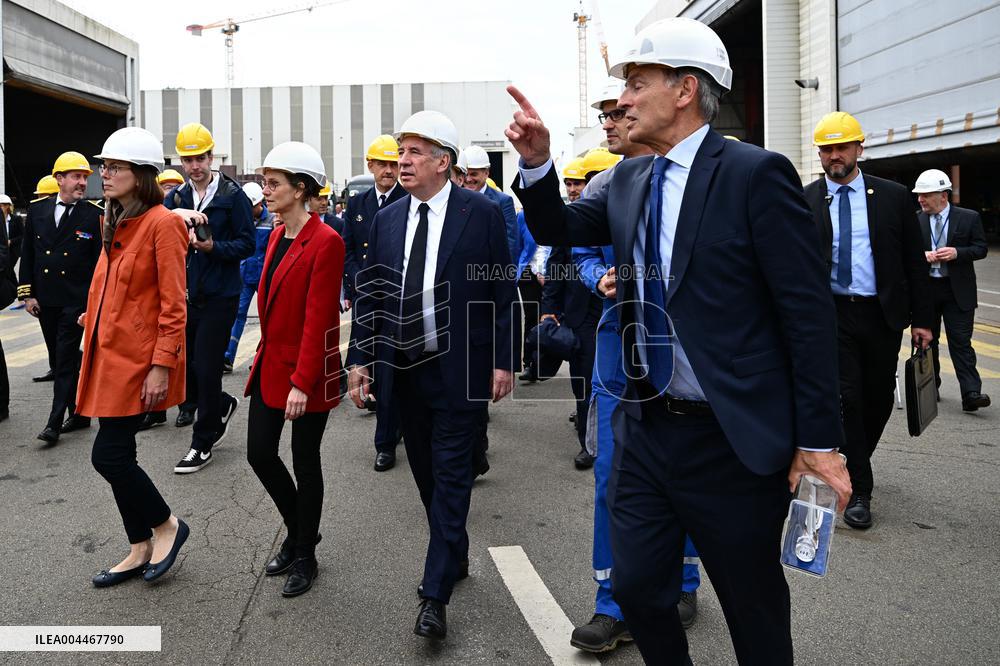 PM Bayrou Chairs A Interministerial Committee Of The Sea - Saint-Nazaire
