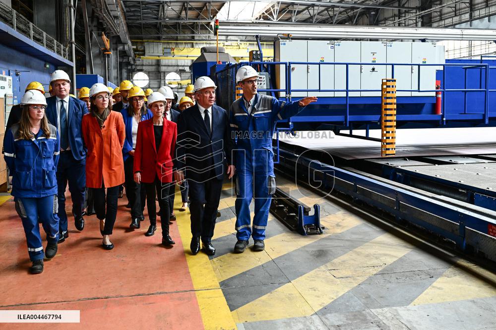 PM Bayrou Chairs A Interministerial Committee Of The Sea - Saint-Nazaire