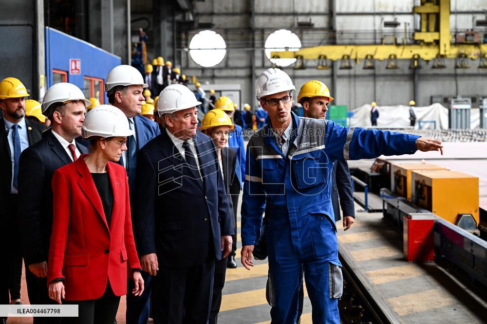 PM Bayrou Chairs A Interministerial Committee Of The Sea - Saint-Nazaire