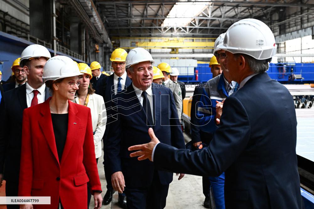 PM Bayrou Chairs A Interministerial Committee Of The Sea - Saint-Nazaire