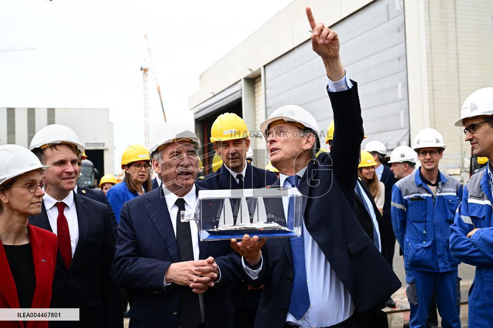 PM Bayrou Chairs A Interministerial Committee Of The Sea - Saint-Nazaire