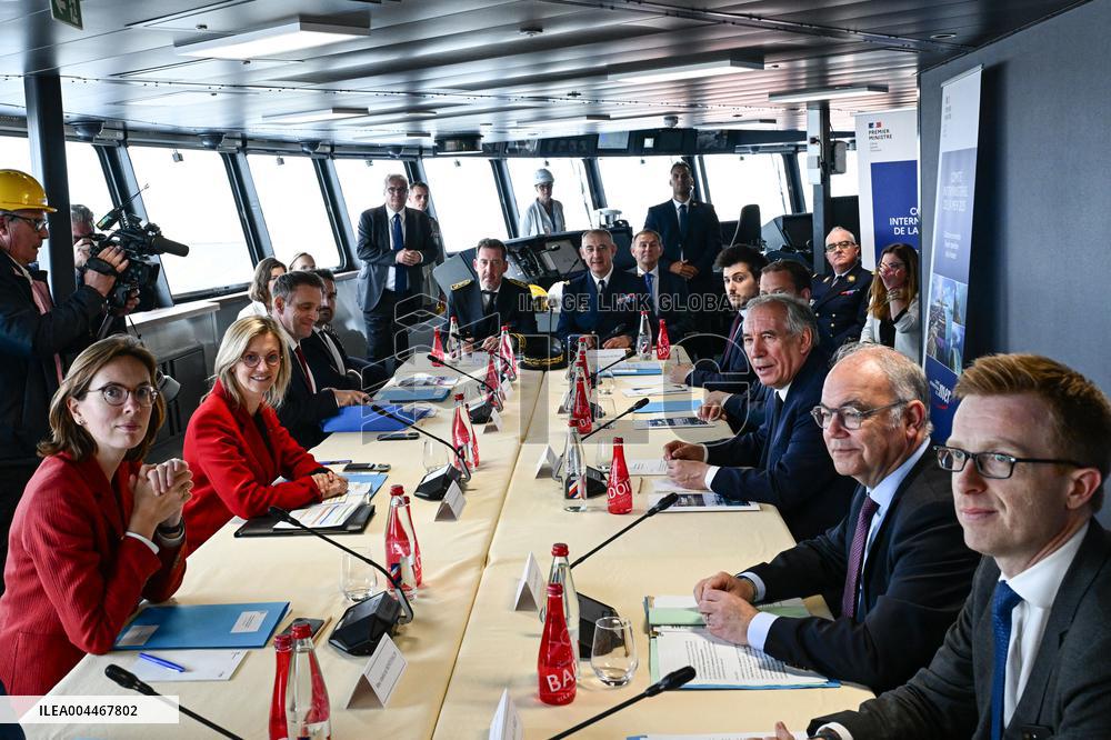 PM Bayrou Chairs A Interministerial Committee Of The Sea - Saint-Nazaire
