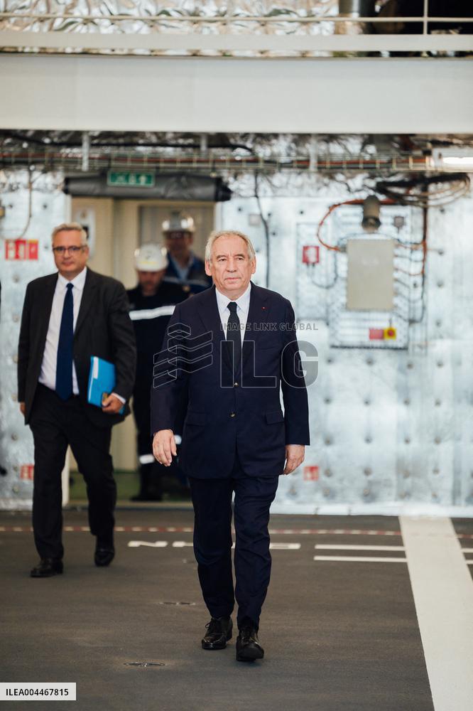 PM Bayrou Chairs A Interministerial Committee Of The Sea - Saint-Nazaire