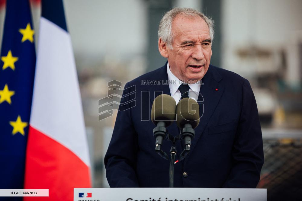 PM Bayrou Chairs A Interministerial Committee Of The Sea - Saint-Nazaire