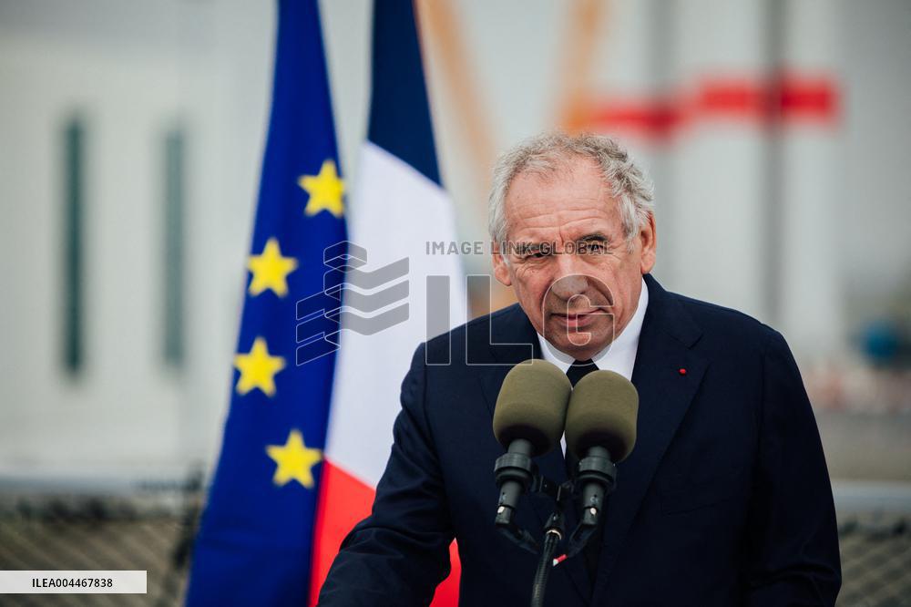 PM Bayrou Chairs A Interministerial Committee Of The Sea - Saint-Nazaire