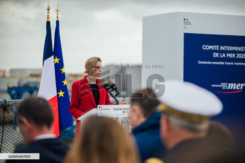 PM Bayrou Chairs A Interministerial Committee Of The Sea - Saint-Nazaire
