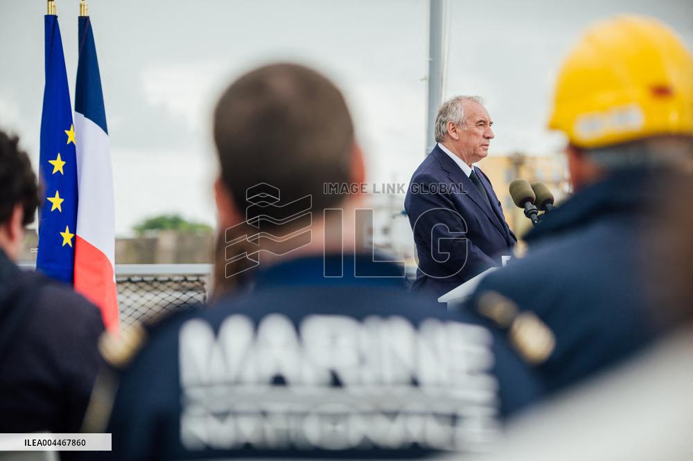 PM Bayrou Chairs A Interministerial Committee Of The Sea - Saint-Nazaire