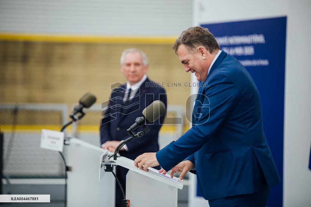 PM Bayrou Chairs A Interministerial Committee Of The Sea - Saint-Nazaire