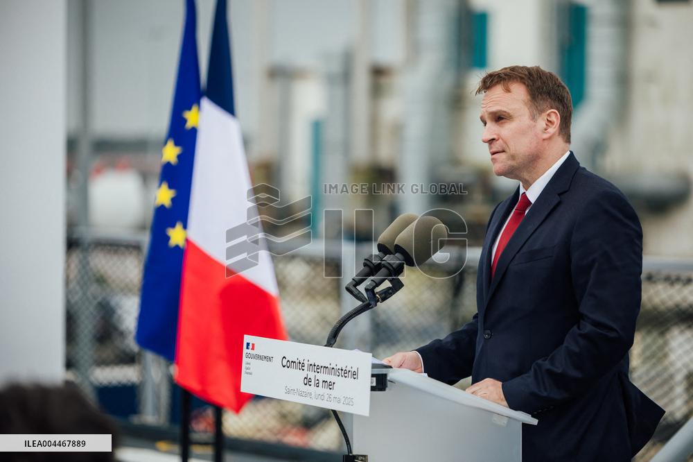 PM Bayrou Chairs A Interministerial Committee Of The Sea - Saint-Nazaire