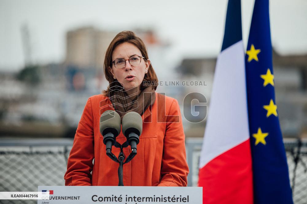 PM Bayrou Chairs A Interministerial Committee Of The Sea - Saint-Nazaire