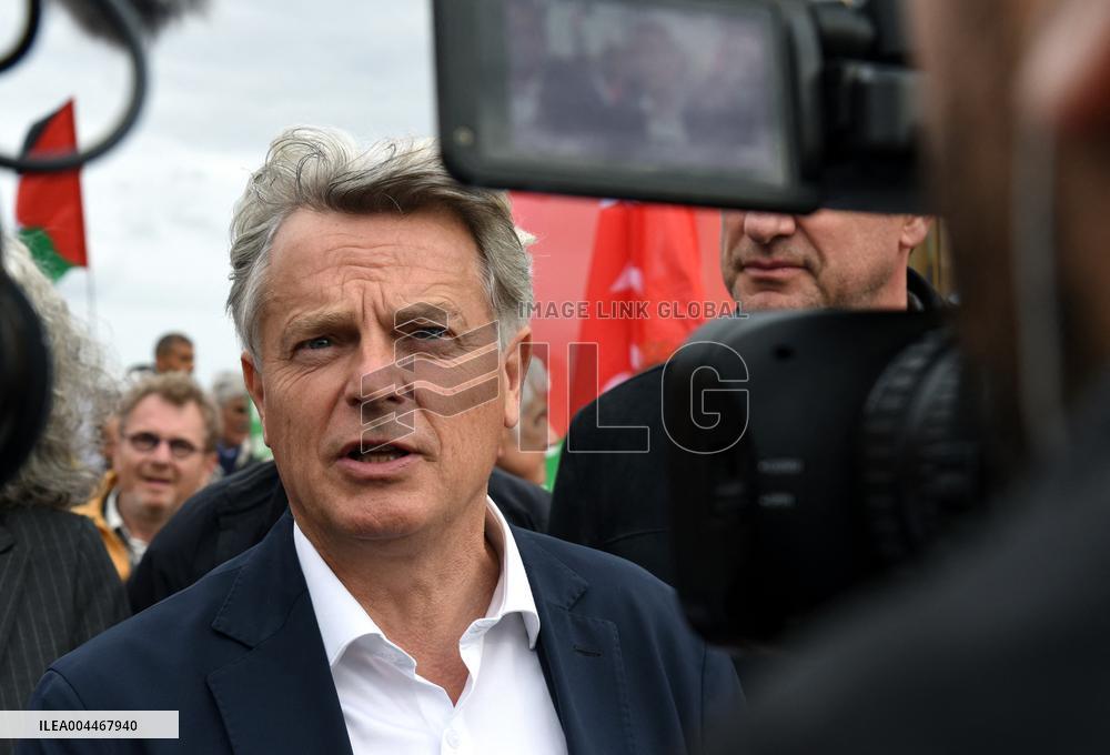Rally In Support Of The Palestinian People - Paris