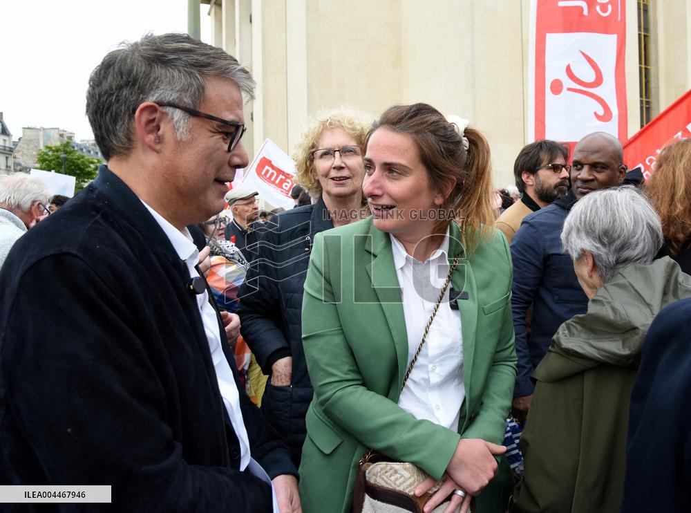 Rally In Support Of The Palestinian People - Paris