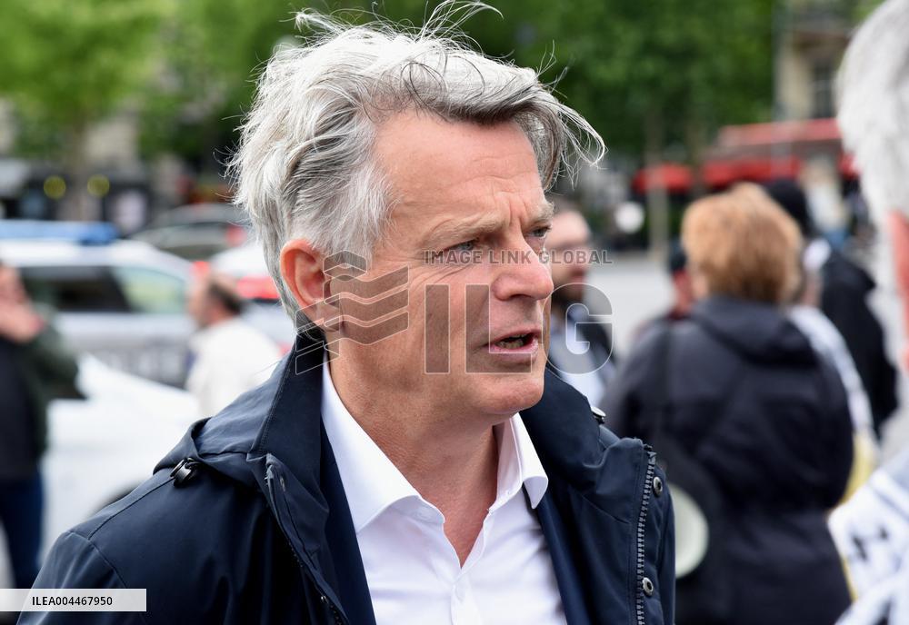 Rally In Support Of The Palestinian People - Paris