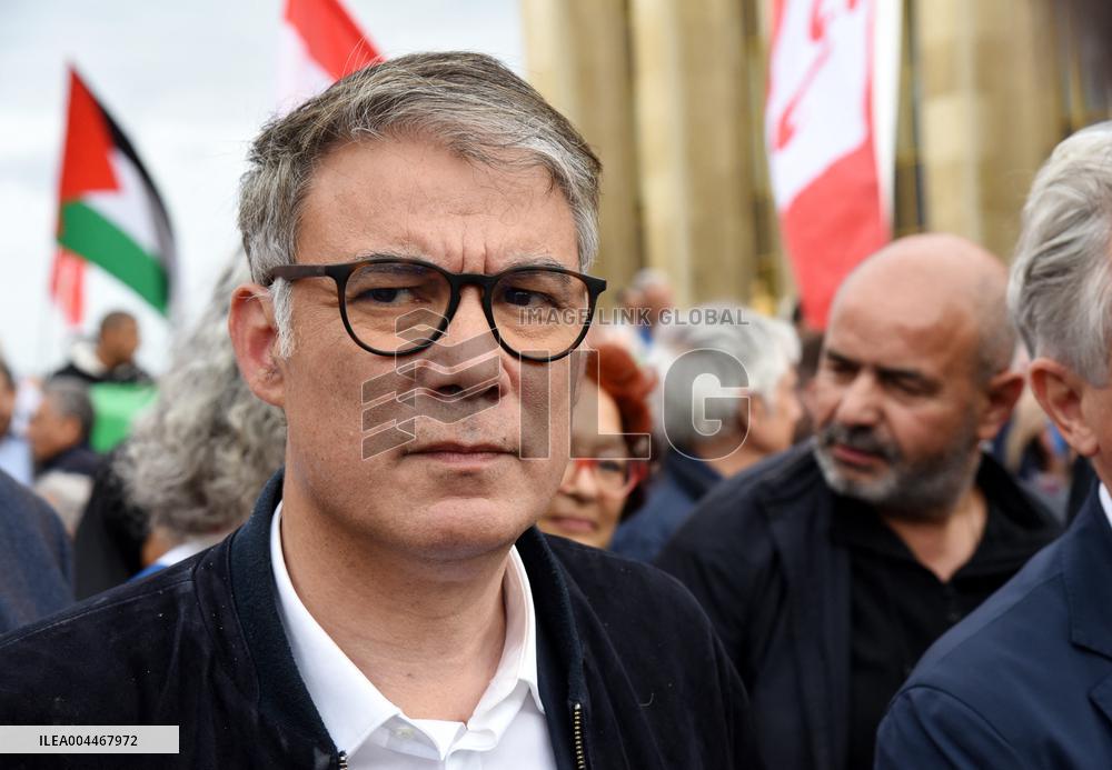 Rally In Support Of The Palestinian People - Paris