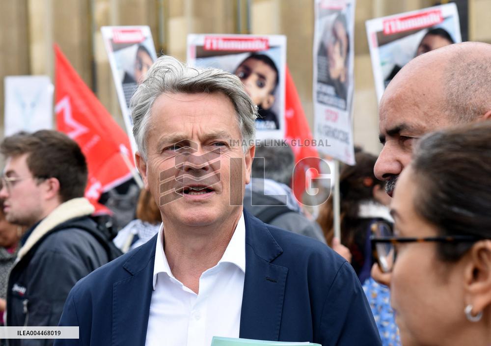 Rally In Support Of The Palestinian People - Paris