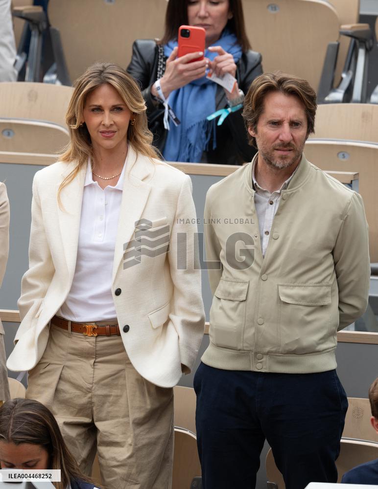 French Open - VIPs In The Stands