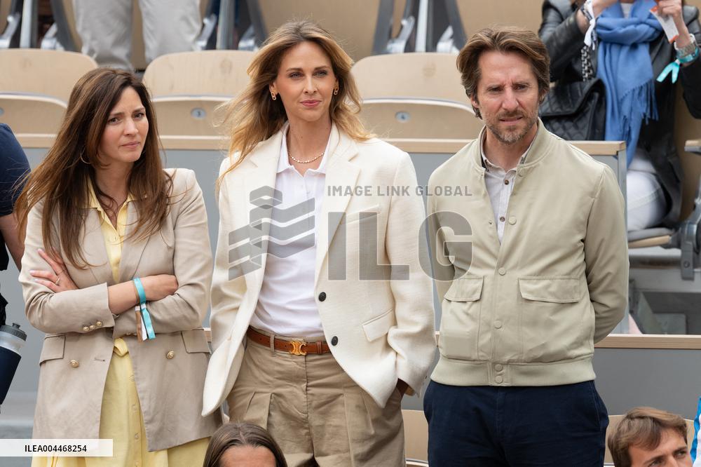 French Open - VIPs In The Stands