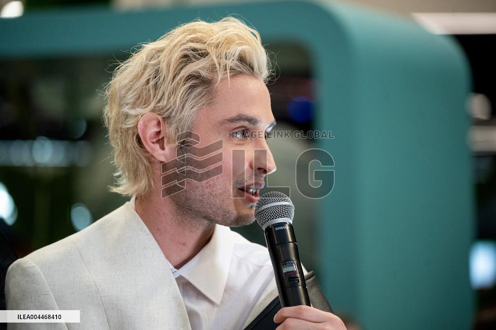 News conference of Ziferblat band after Eurovision 2025