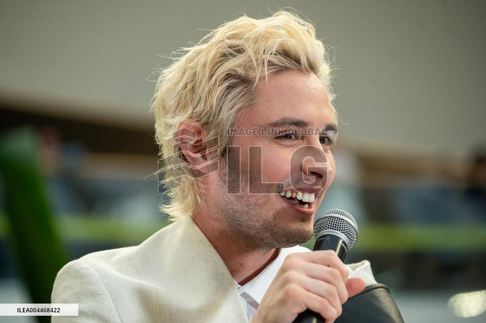 News conference of Ziferblat band after Eurovision 2025