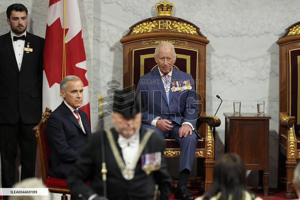 Speech by King Charles From the Throne to The Senate - Ottawa