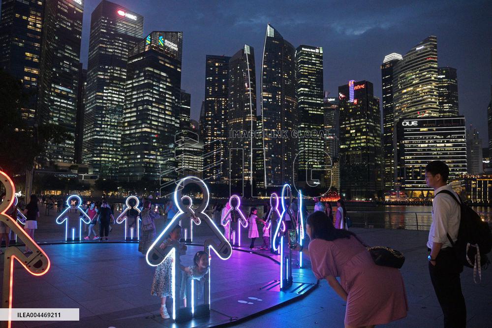 Light Installation - Singapore