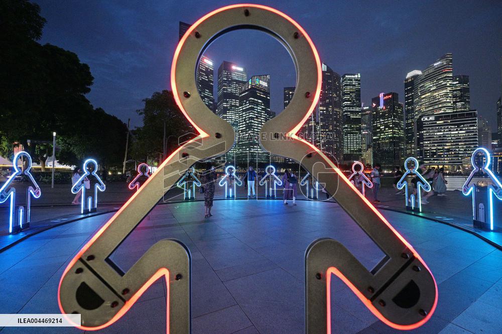 Light Installation - Singapore