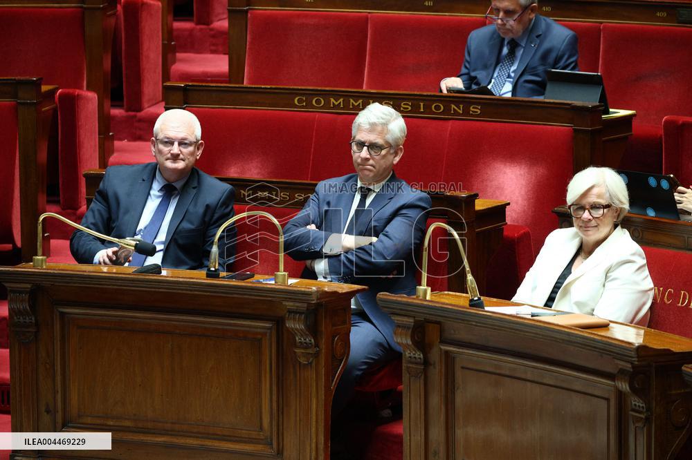 Debate on the bill on the right to assistance in dying at National Assembly - Paris