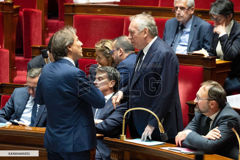 Questions to the Government at the National Assembly - Paris RL