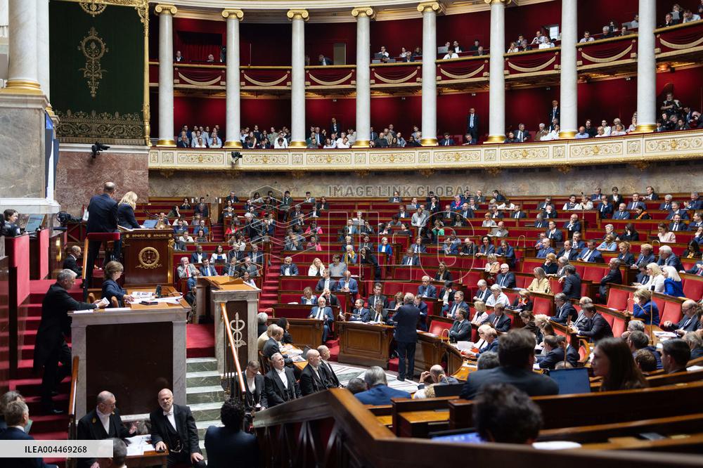 Questions to the Government at the National Assembly - Paris RL