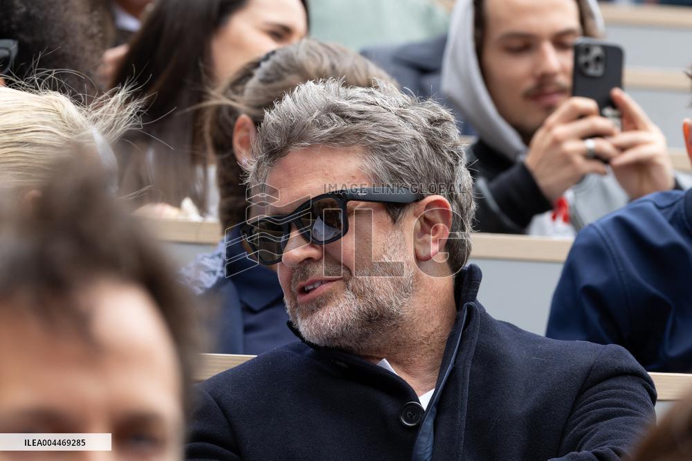 2025 French Open - Celebrities In Stand Day 3 NB